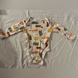 Old Navy Sleepy Forest Critter Bodysuit 18-24 Months